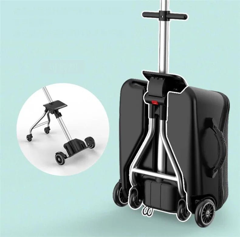 Formsio Kids Scooter Suitcase Lazy Carry On Rolling Luggage Box Sitting Trolley Bag For Baby - RELUX.STOREFormsio Kids Scooter Suitcase Lazy Carry On Rolling Luggage Box Sitting Trolley Bag For Baby