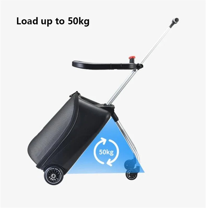 Formsio Kids Scooter Suitcase Lazy Carry On Rolling Luggage Box Sitting Trolley Bag For Baby - RELUX.STOREFormsio Kids Scooter Suitcase Lazy Carry On Rolling Luggage Box Sitting Trolley Bag For Baby