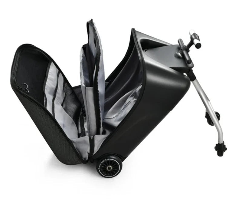 Formsio Kids Scooter Suitcase Lazy Carry On Rolling Luggage Box Sitting Trolley Bag For Baby - RELUX.STOREFormsio Kids Scooter Suitcase Lazy Carry On Rolling Luggage Box Sitting Trolley Bag For Baby