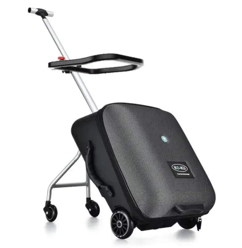 Formsio Kids Scooter Suitcase Lazy Carry On Rolling Luggage Box Sitting Trolley Bag For Baby - RELUX.STOREFormsio Kids Scooter Suitcase Lazy Carry On Rolling Luggage Box Sitting Trolley Bag For Baby