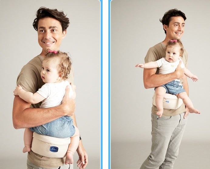 “Front Hugging Baby Hip Seat Carrier – Multifunctional Ergonomic Baby Sitting Stool for Parents & Infants | Comfortable Single Stool for Holding Children” - RELUX.STORE