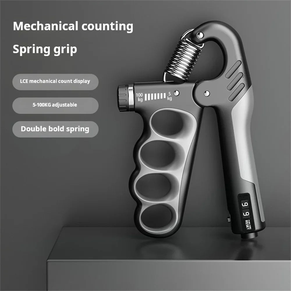"G3 Adjustable Hand Gripper – 5 - 100Kg Finger & Forearm Strengthener | Gym Wrist Expander, Dynamometer & Muscle Recovery Trainer by Relux.Store" - RELUX.STORE
