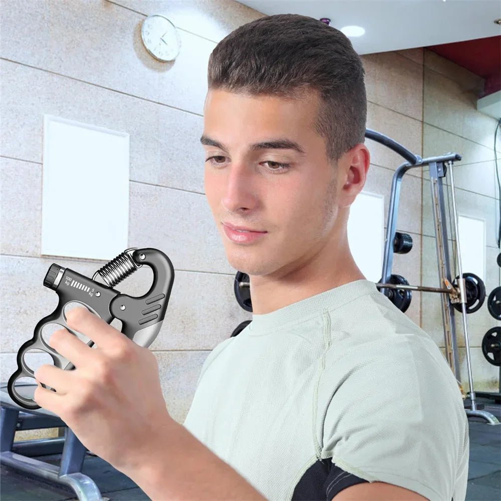 "G3 Adjustable Hand Gripper – 5 - 100Kg Finger & Forearm Strengthener | Gym Wrist Expander, Dynamometer & Muscle Recovery Trainer by Relux.Store" - RELUX.STORE