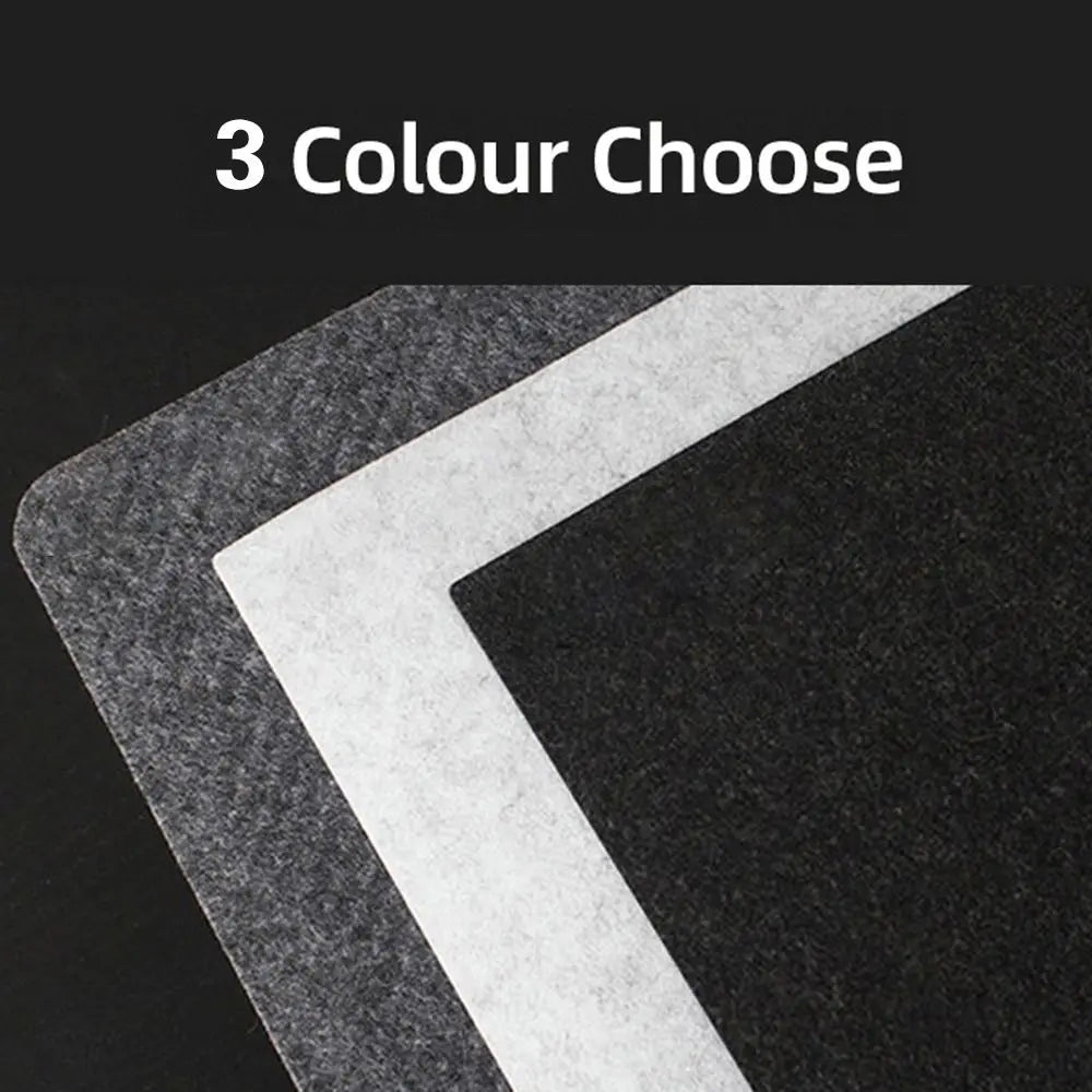Gaming Accessories Wool Felt Mouse Pad Large Size Writing Mat Keyboard Mice Mat Non - slip Home Office Computer Desk Protector - RELUX.STORE