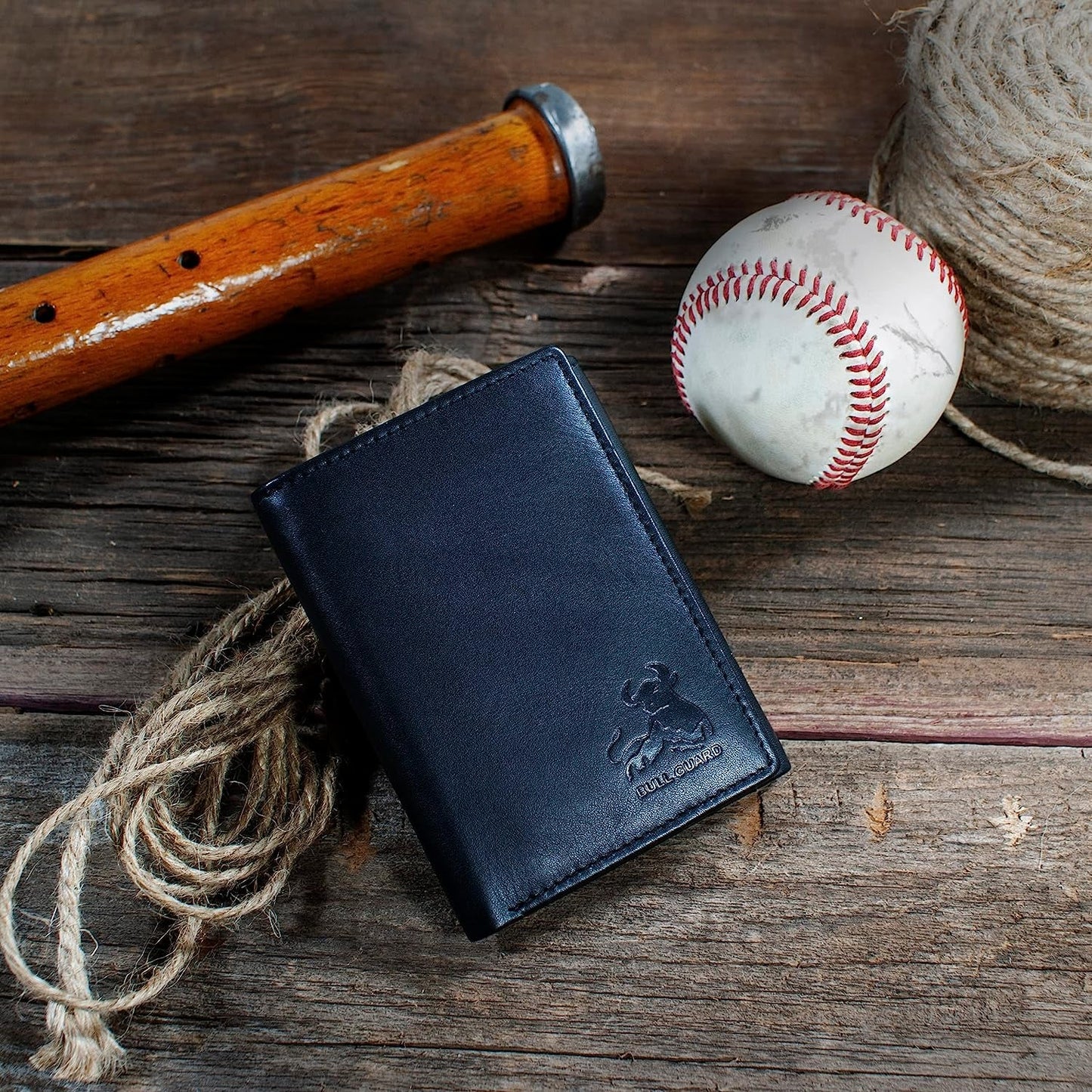 Genuine Nappa Leather Trifold Wallet for Men – RFID Blocking, ID Window, Slim & Stylish Everyday Wallet - RELUX.STORE