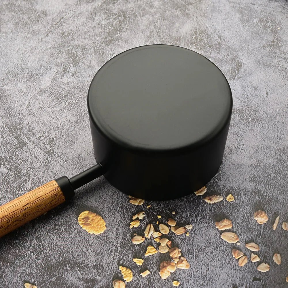 Gold Wooden Handle Stainless Steel Measuring Cups Spoons Baking Tools Coffee Measuring Spoon Set Bartending Scale Accessories - RELUX.STORE