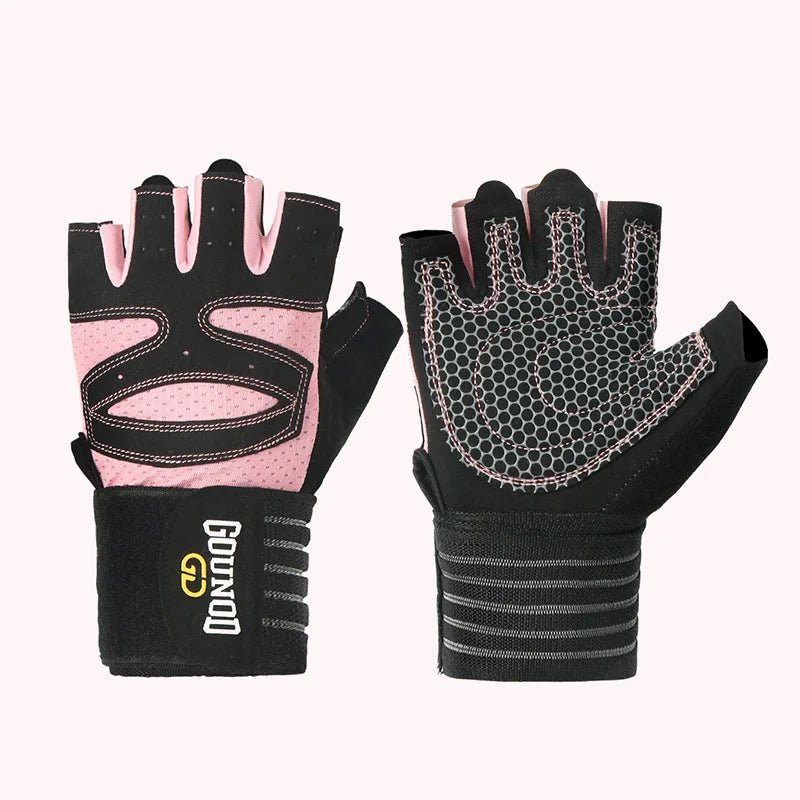 π§€ GOUNOD Weightlifting Gloves with Wrist Support β Breathable Anti - Slip Gym Gloves for Fitness, Powerlifting & Bodybuilding Training πͺ - RELUX.STORE