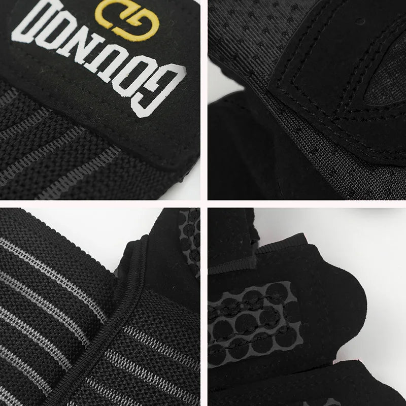 π§€ GOUNOD Weightlifting Gloves with Wrist Support β Breathable Anti - Slip Gym Gloves for Fitness, Powerlifting & Bodybuilding Training πͺ - RELUX.STORE