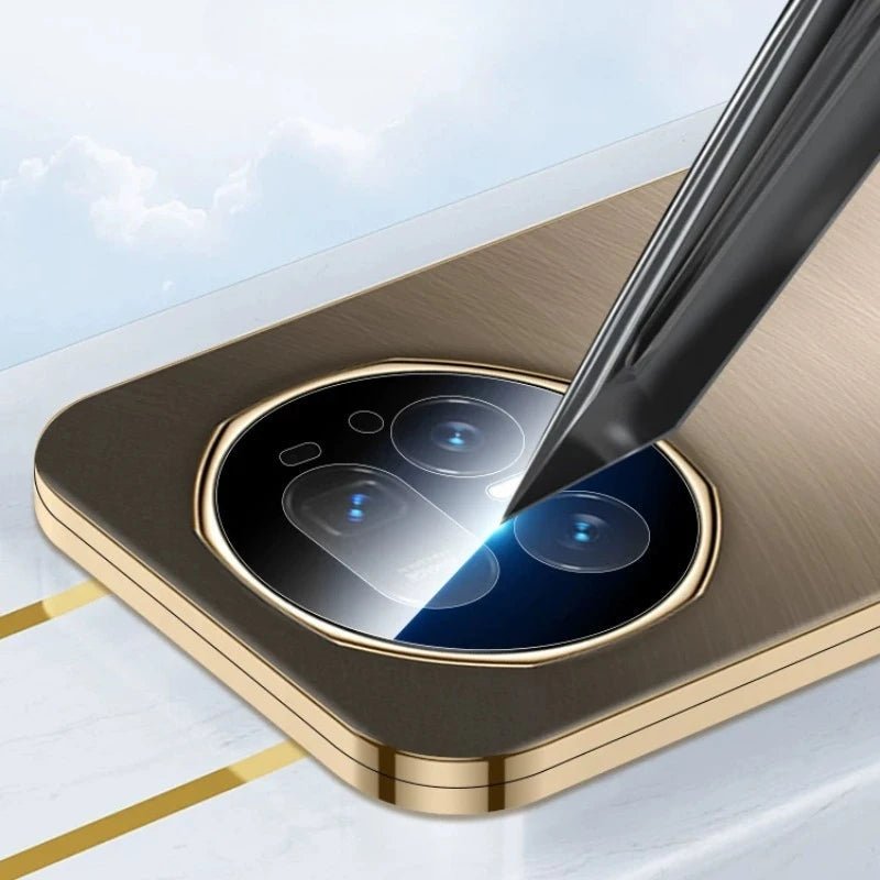 HD Camera Lens Cover for Honor Magic V5 – Black Tempered Glass Protector & Lens Ring Film for HONOR MagicV5 - RELUX.STORE