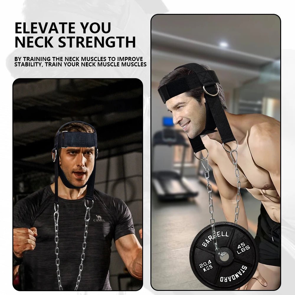 "Head Harness Neck Training Strap – Sports Neck Exerciser for Muscle Building, Strength, Fitness, Weightlifting, Boxing & MMA by Relux.Store" - RELUX.STORE