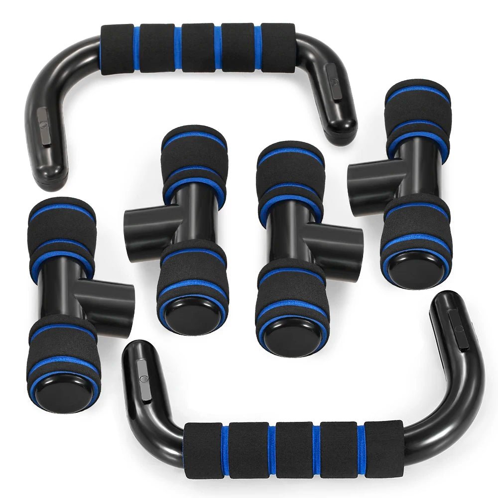 "Healthy Abdominal Wheel 5 - Piece Indoor Fitness Set – Push - Up Stand & Multifunctional Home Gym Equipment by Relux.Store" - RELUX.STORE