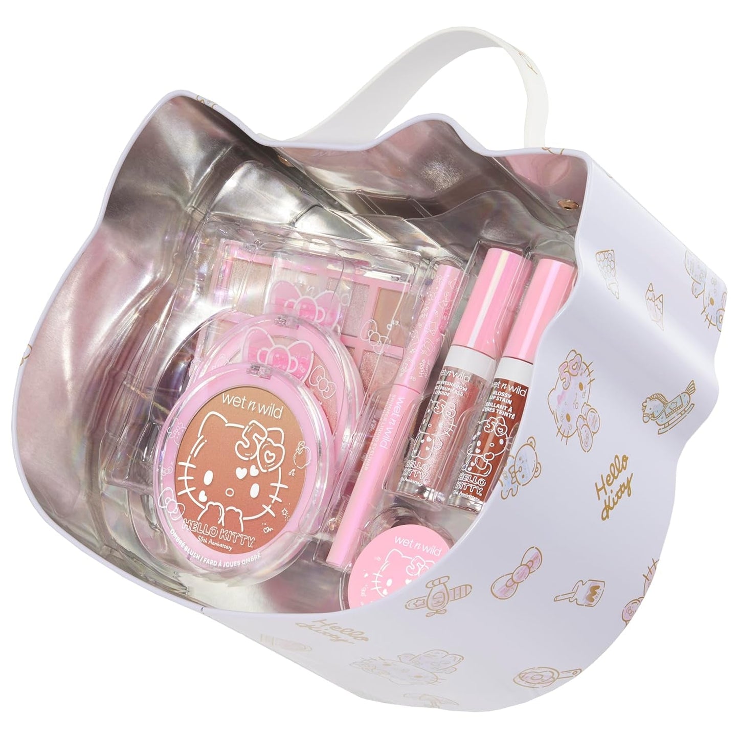 Hello Kitty PR Box, Makeup Set with Versatile Unique Looks, 2 - Layered Keepsake Box, Buildable & Blendable Formulas, Cruelty - Free & Vegan - RELUX.STORE