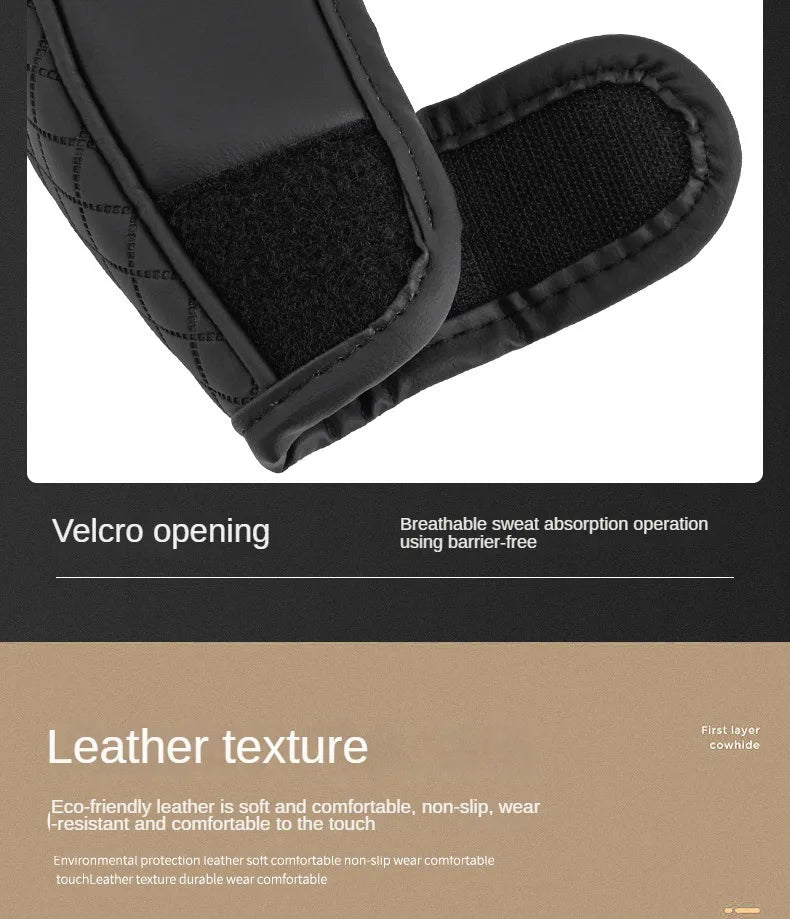"High - Quality PU Leather Car Gear Shift Cover – Non - Slip, Wear - Resistant Universal Gear Knob Protector | Stylish Automatic Transmission Handle Sheath" - RELUX.STORE
