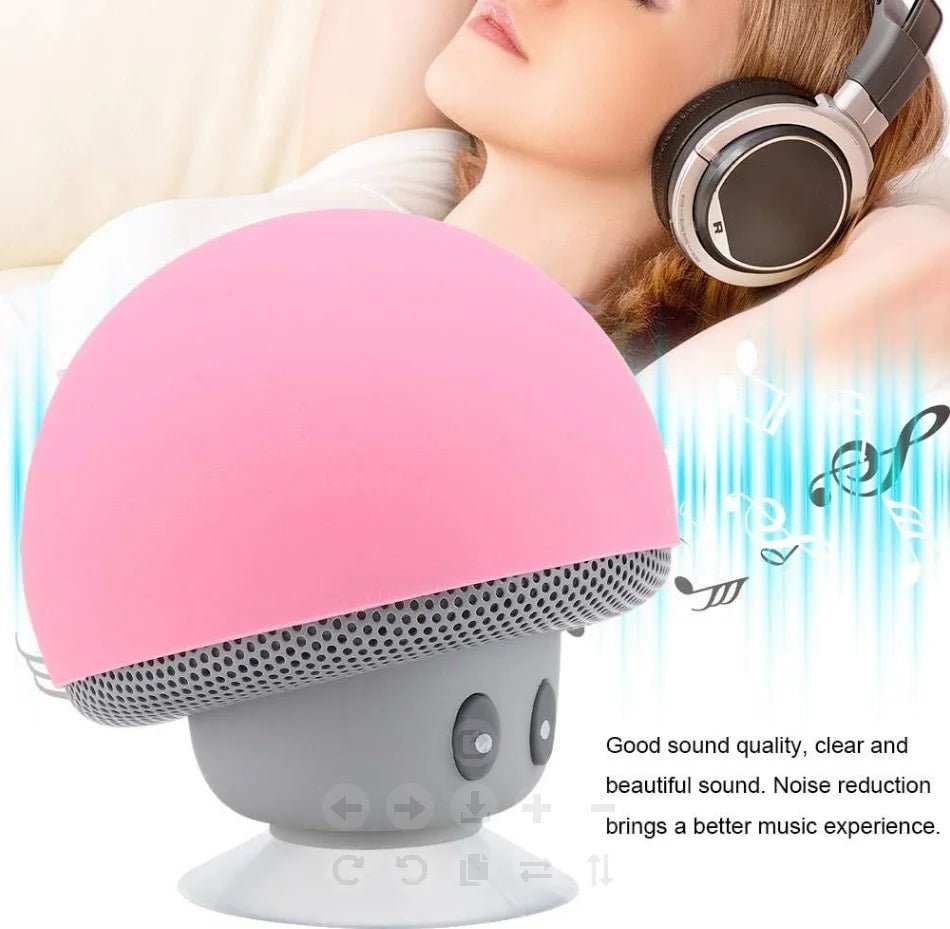 High Quality Wireless Bluetooth Speaker 30ft Wireless Range Subwoofer With Suction CupSuitable for Cycling Picnic Outdoor - RELUX.STORE