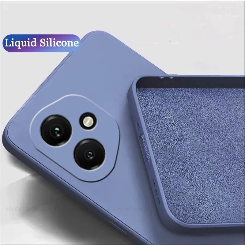Honor 400 Shockproof Soft Silicone Case Cover – Liquid Silicone Bumper Fundas for Huawei Honor 400 - RELUX.STORE