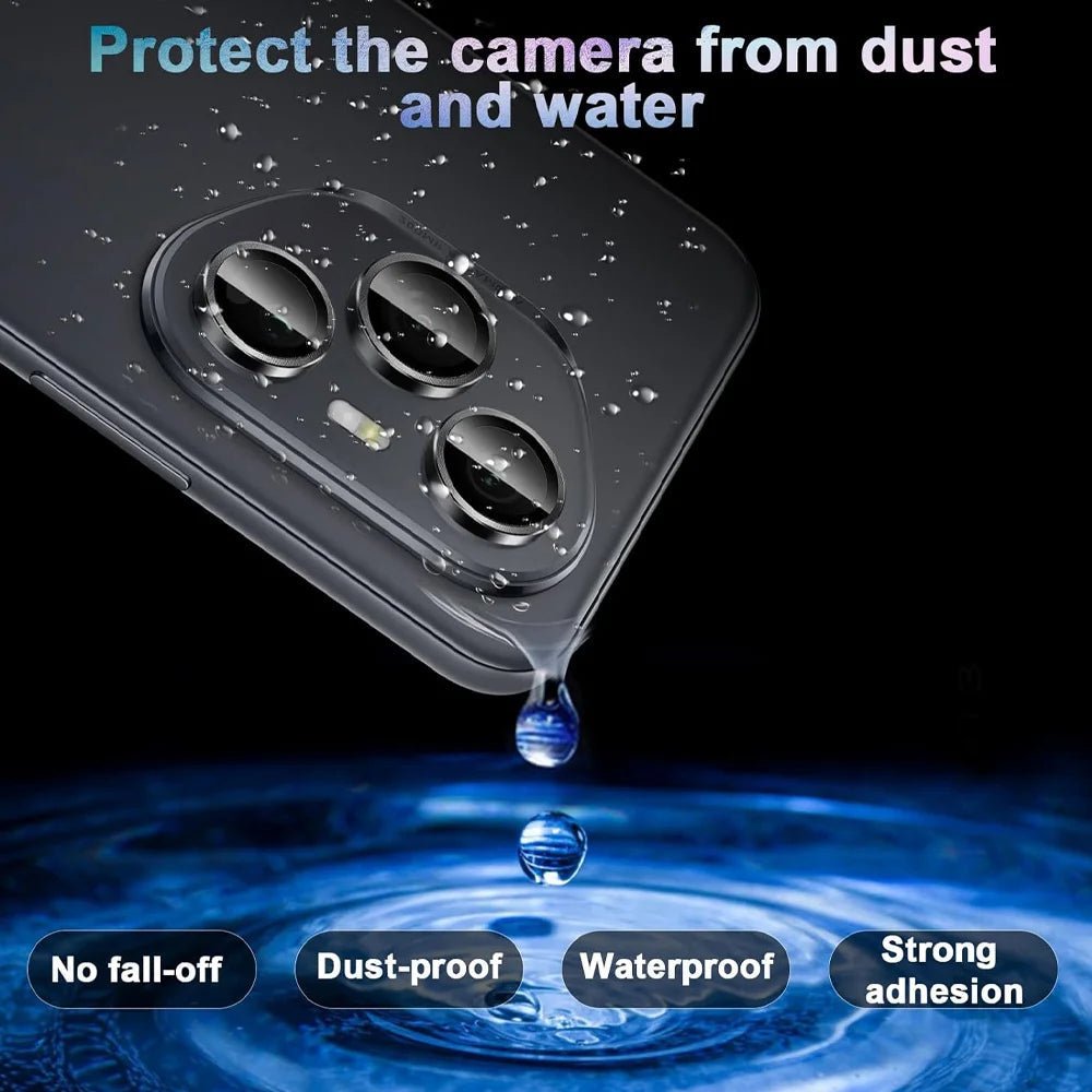 Honor400Pro Case Back & HD Camera Protector – 3D Rear Glass with 9H Metal Ring Lens for Honor 400 Pro / Lite 5G - RELUX.STORE