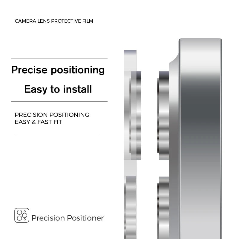 Honor400Pro Case Back & HD Camera Protector – 3D Rear Glass with 9H Metal Ring Lens for Honor 400 Pro / Lite 5G - RELUX.STORE