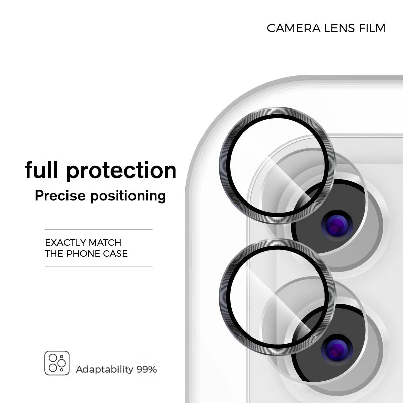 Honor400Pro Case Back & HD Camera Protector – 3D Rear Glass with 9H Metal Ring Lens for Honor 400 Pro / Lite 5G - RELUX.STORE