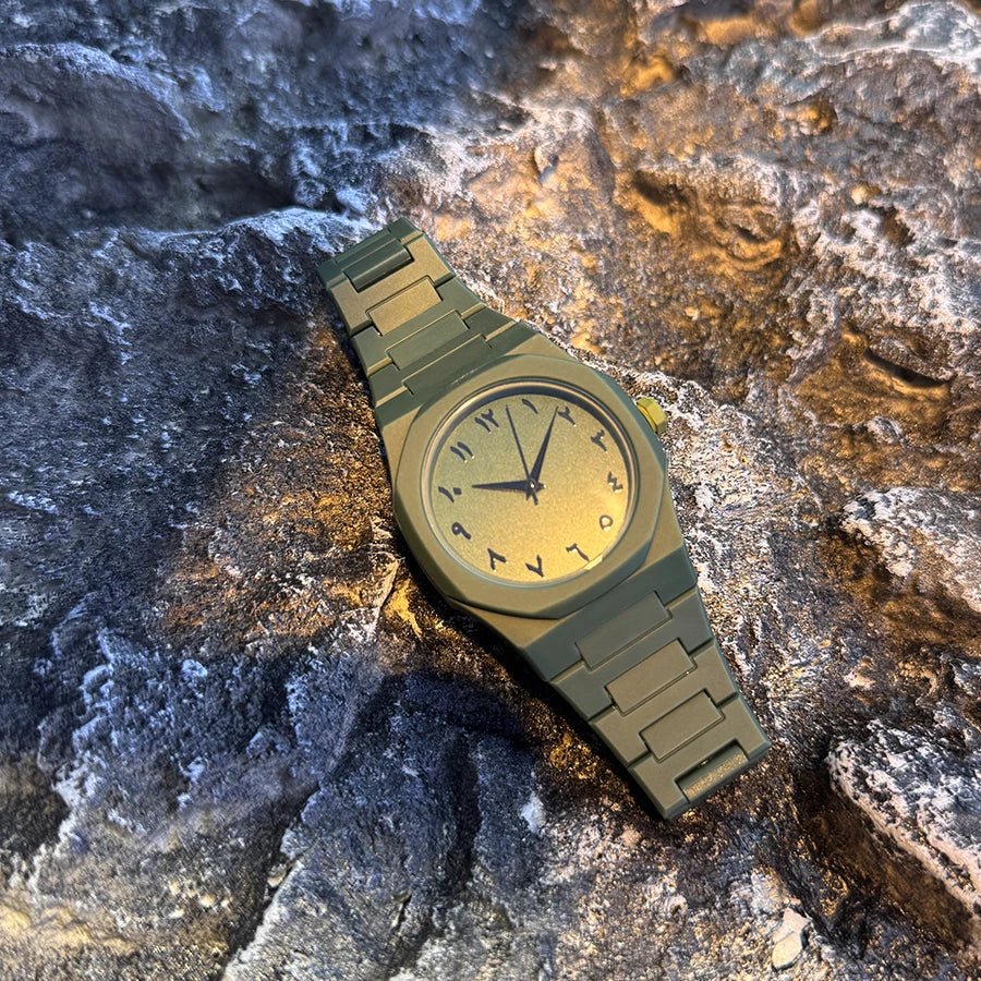 Hot sales in the Middle East high - end plastic men's watch with Arabic numerals neutral casual simple quartz watch - RELUX.STORE