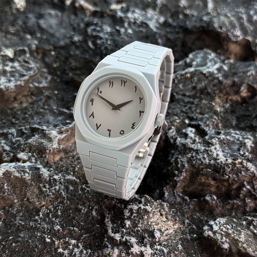 Hot sales in the Middle East high - end plastic men's watch with Arabic numerals neutral casual simple quartz watch - RELUX.STORE