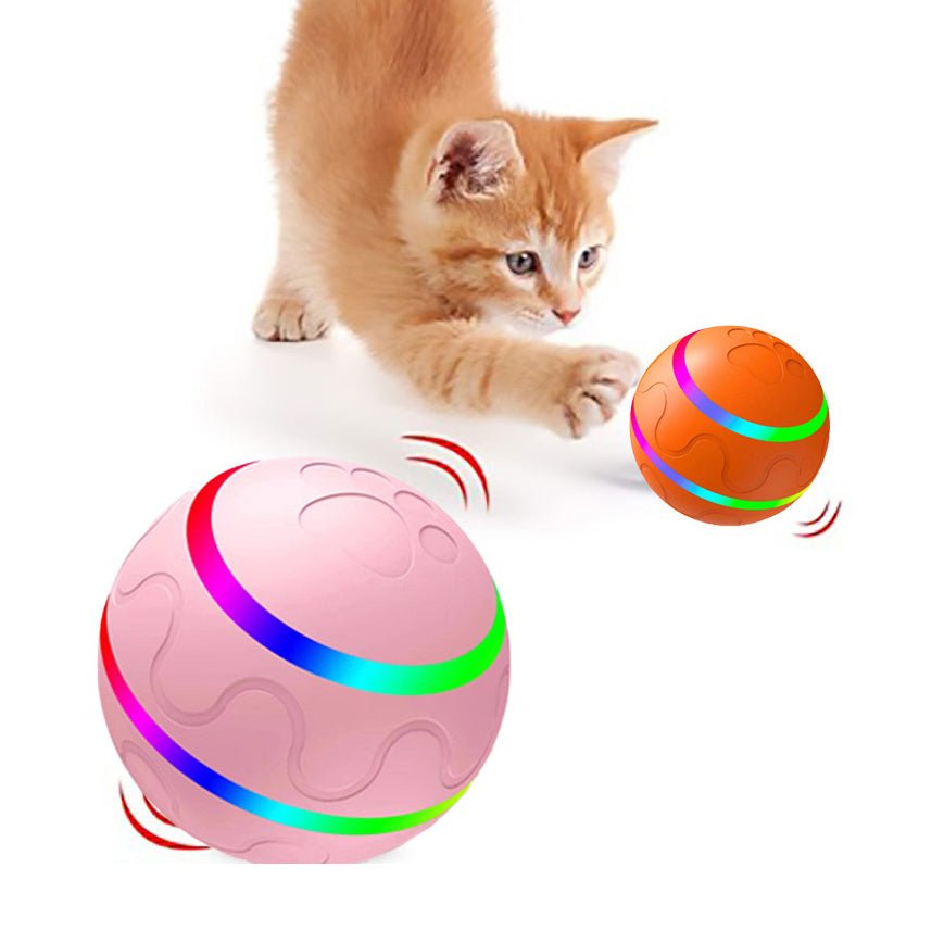 “Intelligent Self - Rotating Cat Ball Toy – USB Automatic Interactive Play for Cats, Fun & Engaging Pet Entertainment” - RELUX.STORE