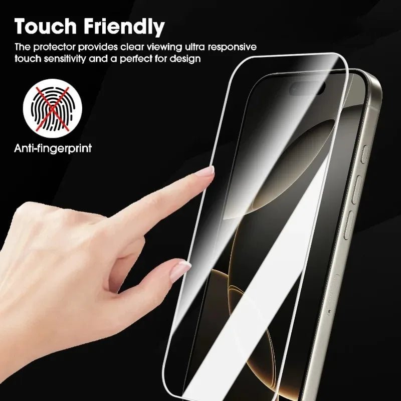 "iPhone 17/17 Air/17 Pro/17 Pro Max HD Clear Tempered Glass Screen Protector – 1/2/3/5 Pack, 9H Hardness, Full Protection" 📱🛡️✨ - RELUX.STORE
