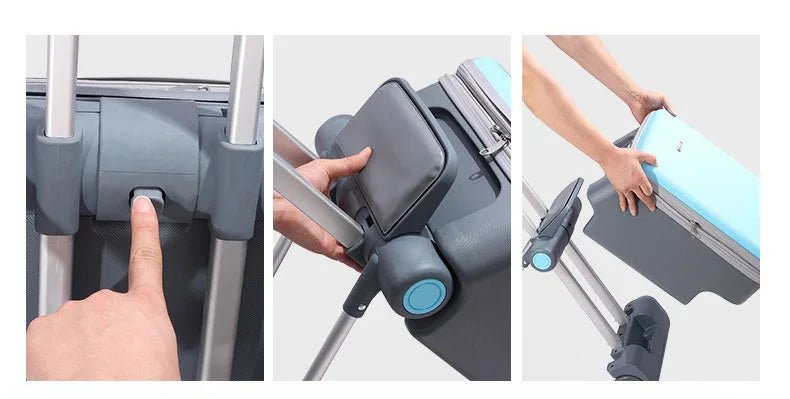 Kids Stroller Travel Suitcase Riding and Sitting Multi - function Waterproof and Wear Resistant Trunk Suitcase Luggage - RELUX.STOREKids Stroller Travel Suitcase Riding and Sitting Multi - function Waterproof and Wear Resistant Trunk Suitcase Luggage