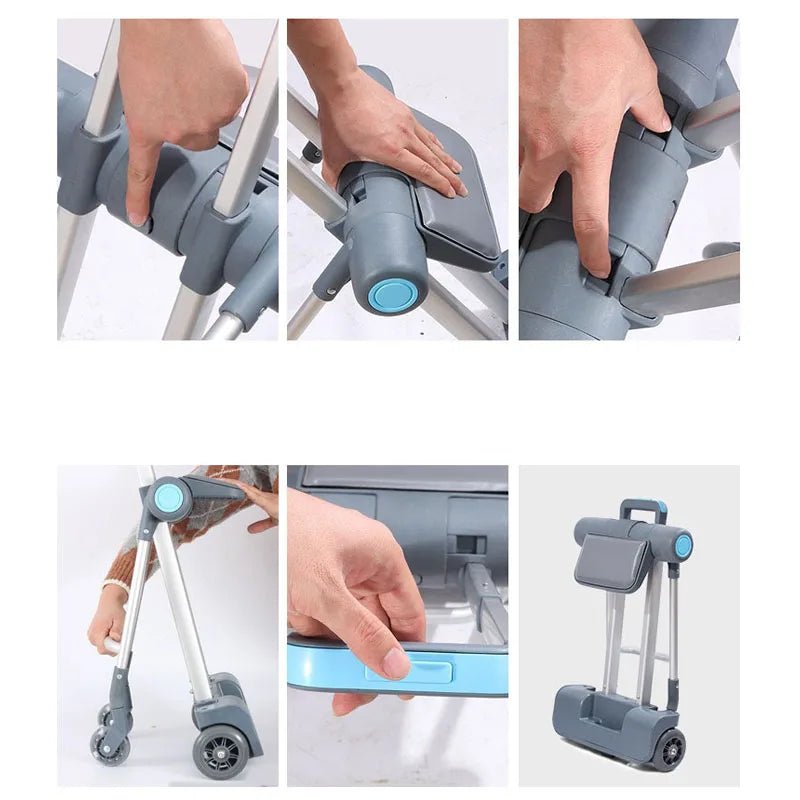 Kids Stroller Travel Suitcase Riding and Sitting Multi - function Waterproof and Wear Resistant Trunk Suitcase Luggage - RELUX.STOREKids Stroller Travel Suitcase Riding and Sitting Multi - function Waterproof and Wear Resistant Trunk Suitcase Luggage