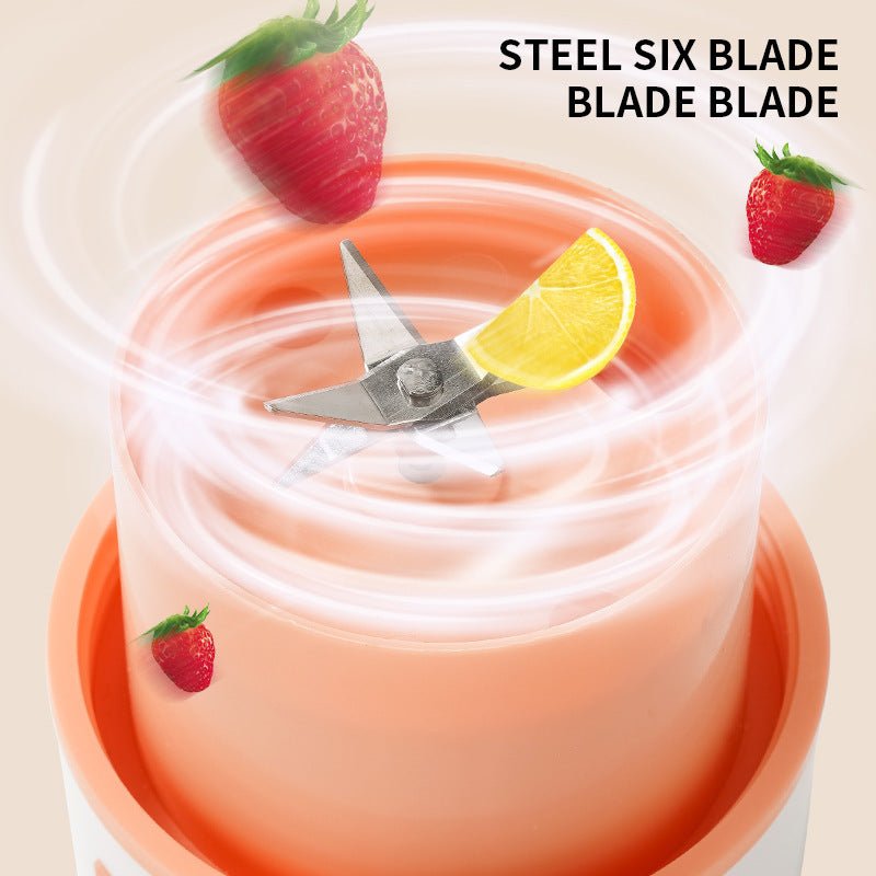 Kitchen Electric Juicer USB Charging Wireless Juices Blender Fruit Orange Mixer Squeezer Machine Ice Crush Cup Food Processor - RELUX.STORE