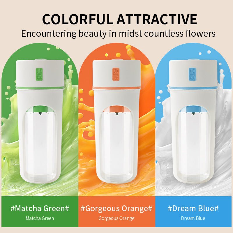 Kitchen Electric Juicer USB Charging Wireless Juices Blender Fruit Orange Mixer Squeezer Machine Ice Crush Cup Food Processor - RELUX.STORE
