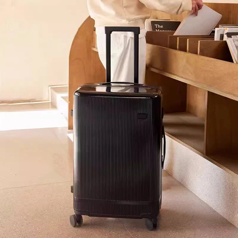 KLQDZMS Rolling Suitcase Large Capacity Trolley Case 20 Inch Boarding Box 22"24"26"28"30 Inch Cart Style Travel Bag Luggage - RELUX.STOREKLQDZMS Rolling Suitcase Large Capacity Trolley Case 20 Inch Boarding Box 22"24"26"28"30 Inch Cart Style Travel Bag Luggage