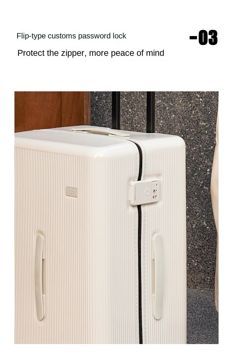 KLQDZMS Rolling Suitcase Large Capacity Trolley Case 20 Inch Boarding Box 22"24"26"28"30 Inch Cart Style Travel Bag Luggage - RELUX.STOREKLQDZMS Rolling Suitcase Large Capacity Trolley Case 20 Inch Boarding Box 22"24"26"28"30 Inch Cart Style Travel Bag Luggage