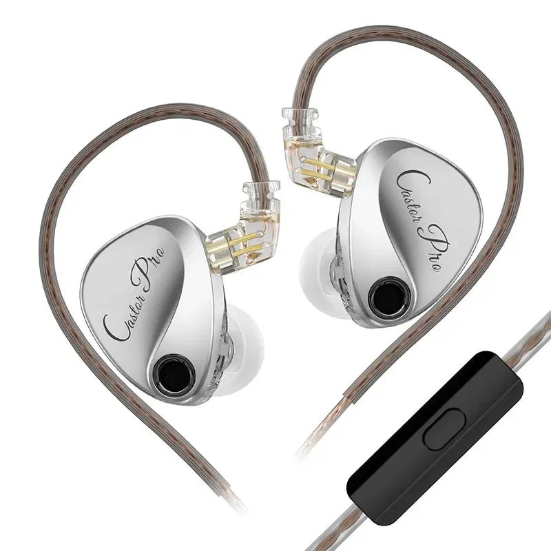 "KZ Castor PRO In - Ear Earphones – HiFi Bass, Dynamic Tunable Sound, High - End Harman Target Earbuds with Improved Bass" - RELUX.STORE