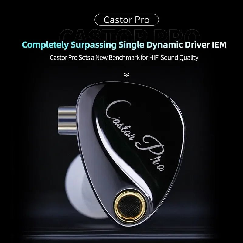 "KZ Castor PRO In - Ear Earphones – HiFi Bass, Dynamic Tunable Sound, High - End Harman Target Earbuds with Improved Bass" - RELUX.STORE