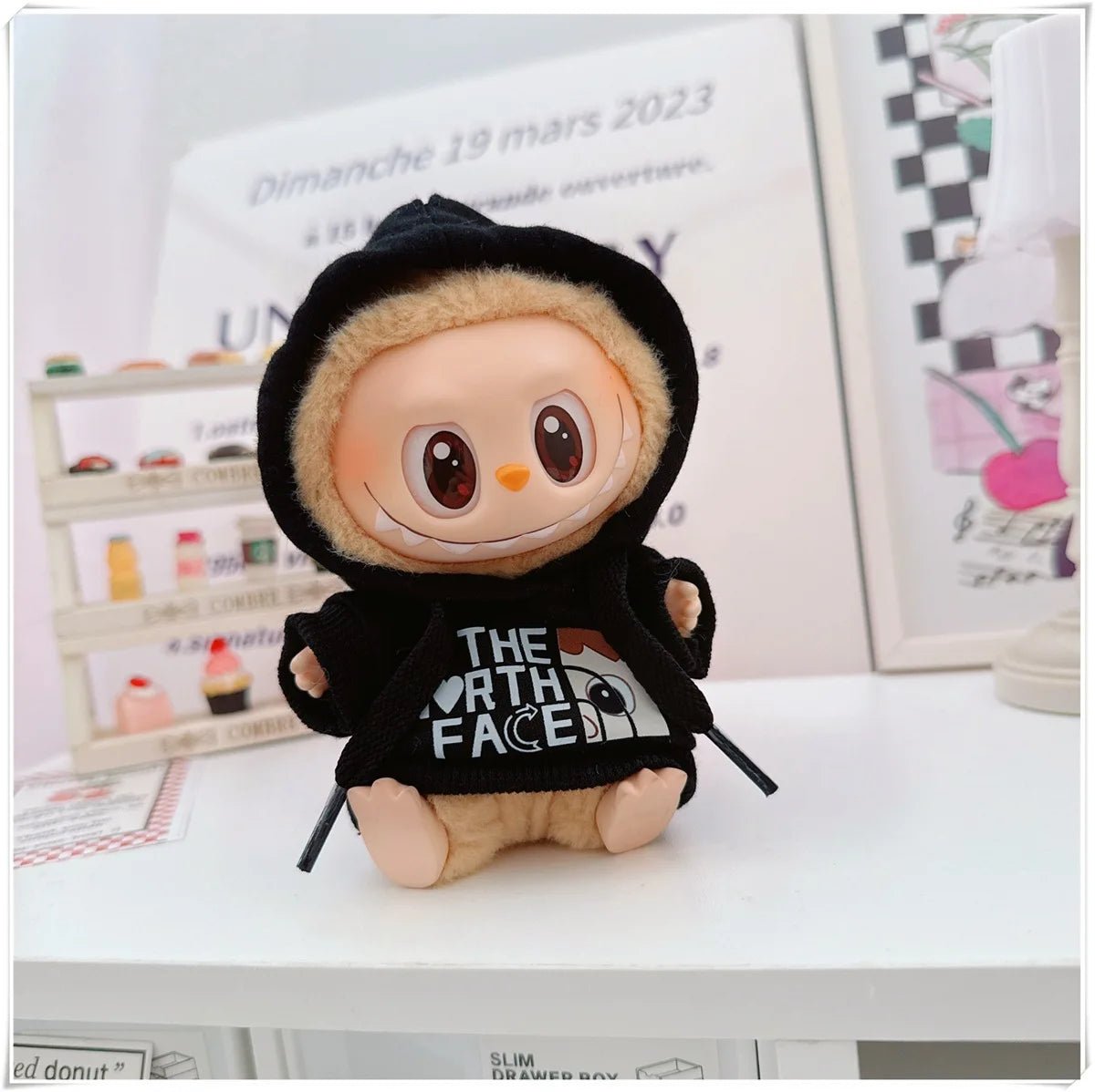 "Labubu 15/17cm Doll Clothing Set β Fashion Hoodie & Pants for V1/V2 Dolls, Korean Idol Trend DIY Outfit Gift" ππ§Έβ¨ - RELUX.STORE