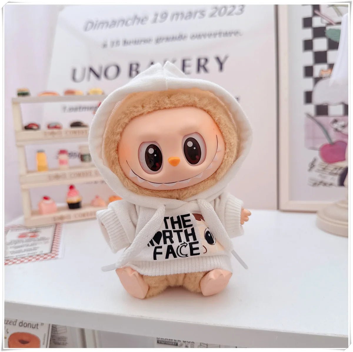 "Labubu 15/17cm Doll Clothing Set β Fashion Hoodie & Pants for V1/V2 Dolls, Korean Idol Trend DIY Outfit Gift" ππ§Έβ¨ - RELUX.STORE