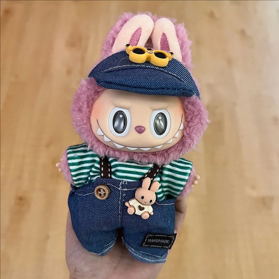 "Labubu 17cm Doll Clothing Set β Cute Casual Dress & Skirt Outfit for Plush Toys, Velcro Fashion Apparel" ππ§Έβ¨ - RELUX.STORE