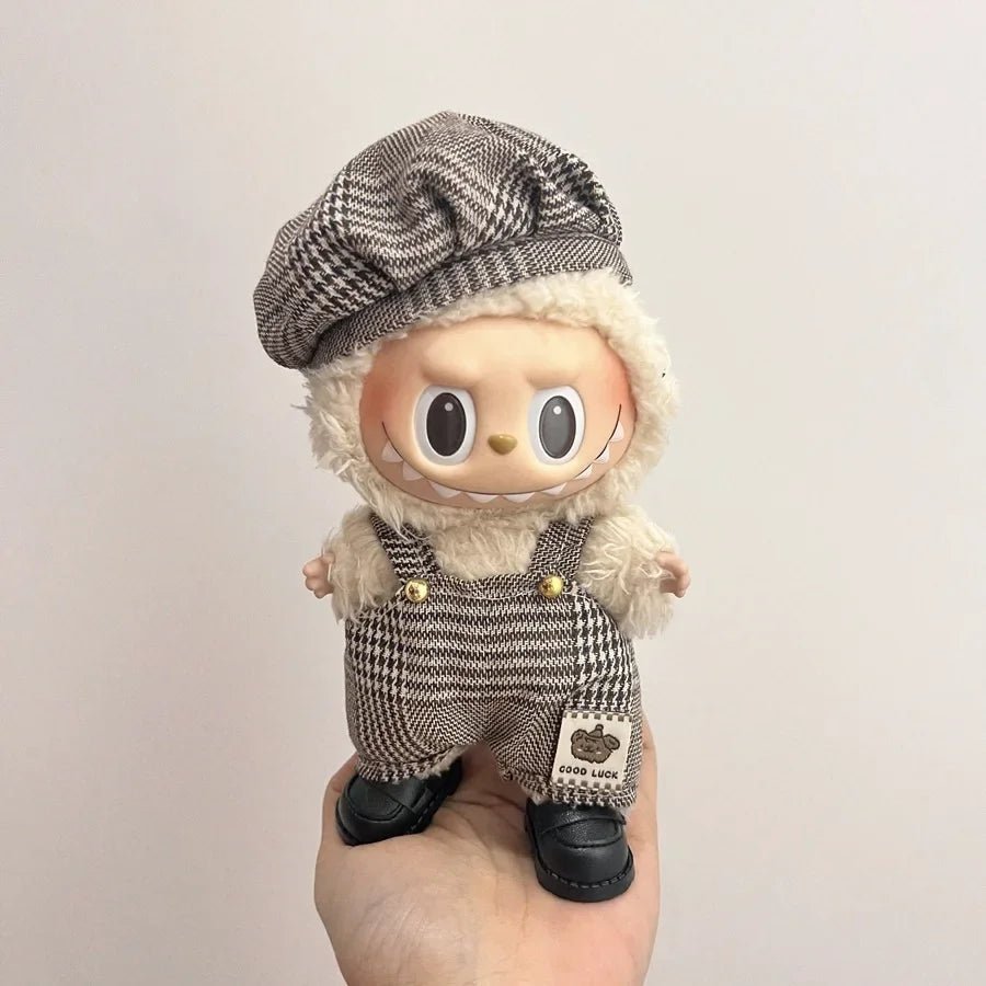"Labubu 17cm Doll Clothing Set β Cute Casual Dress & Skirt Outfit for Plush Toys, Velcro Fashion Apparel" ππ§Έβ¨ - RELUX.STORE