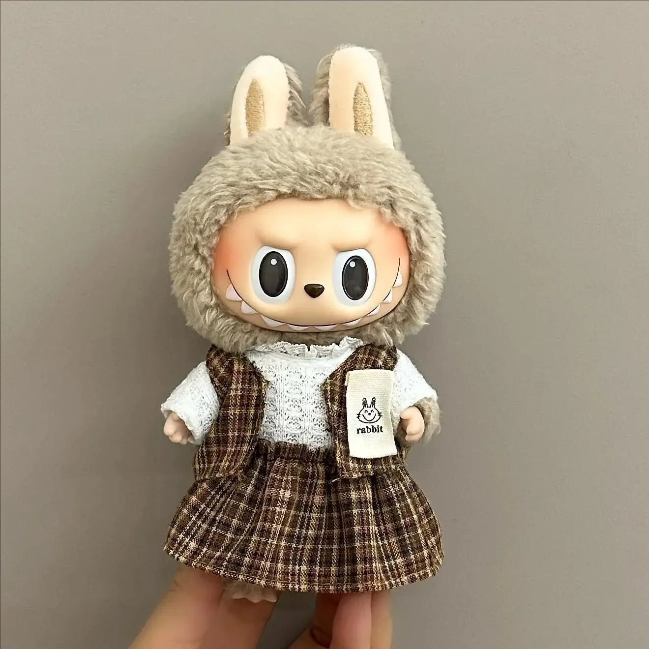 "Labubu 17cm Doll Clothing Set β Cute Casual Dress & Skirt Outfit for Plush Toys, Velcro Fashion Apparel" ππ§Έβ¨ - RELUX.STORE