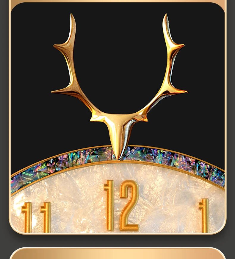 Large Luxury Wall Clocks Modern Cute Restaurant Nordic Fashion Wall Watch Creative Round Relogio De Parede Home Decoration - RELUX.STORE