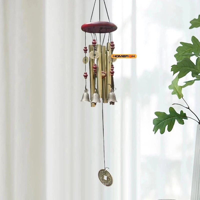Large Wind Chime Tubes Bells Metal Church Bell Outdoor Garden Home Garden Decor Hanging Wind Chime Symbol Of Good Luck - RELUX.STORE