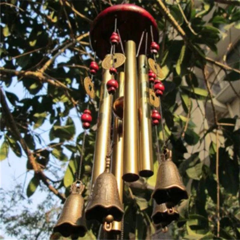 Large Wind Chime Tubes Bells Metal Church Bell Outdoor Garden Home Garden Decor Hanging Wind Chime Symbol Of Good Luck - RELUX.STORE