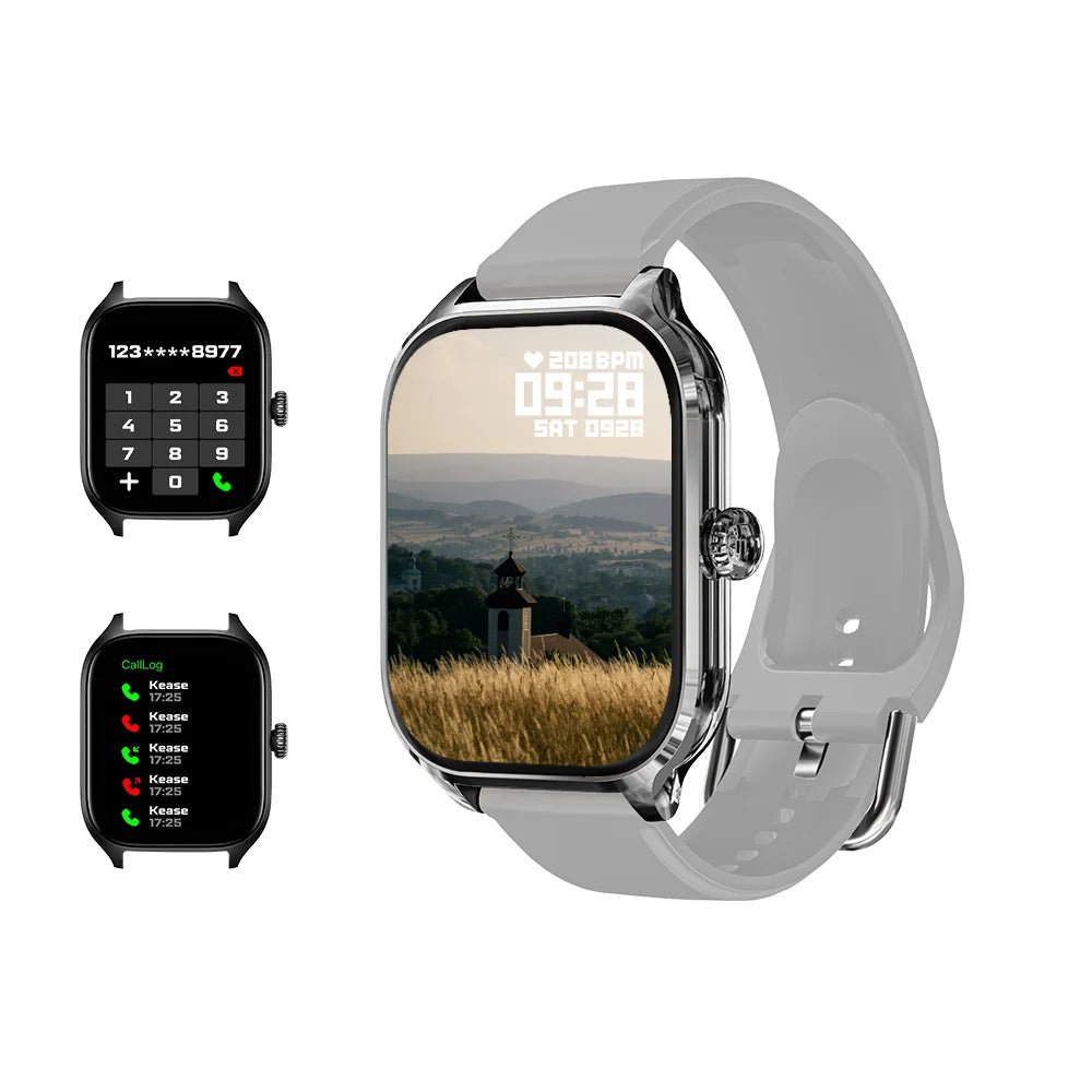 LAXASFIT New H9 Promax Smart Watch Dial to Answer Calls Calorie Tracking Heart Rate Oximetry Monitoring Bluetooth Smartwatch - RELUX.STORE