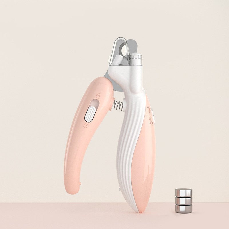 “LED Electric Pet Nail Clippers – Dog & Cat Nail Grinder for Safe Grooming, Professional Pet Nail Care Tool” - RELUX.STORE