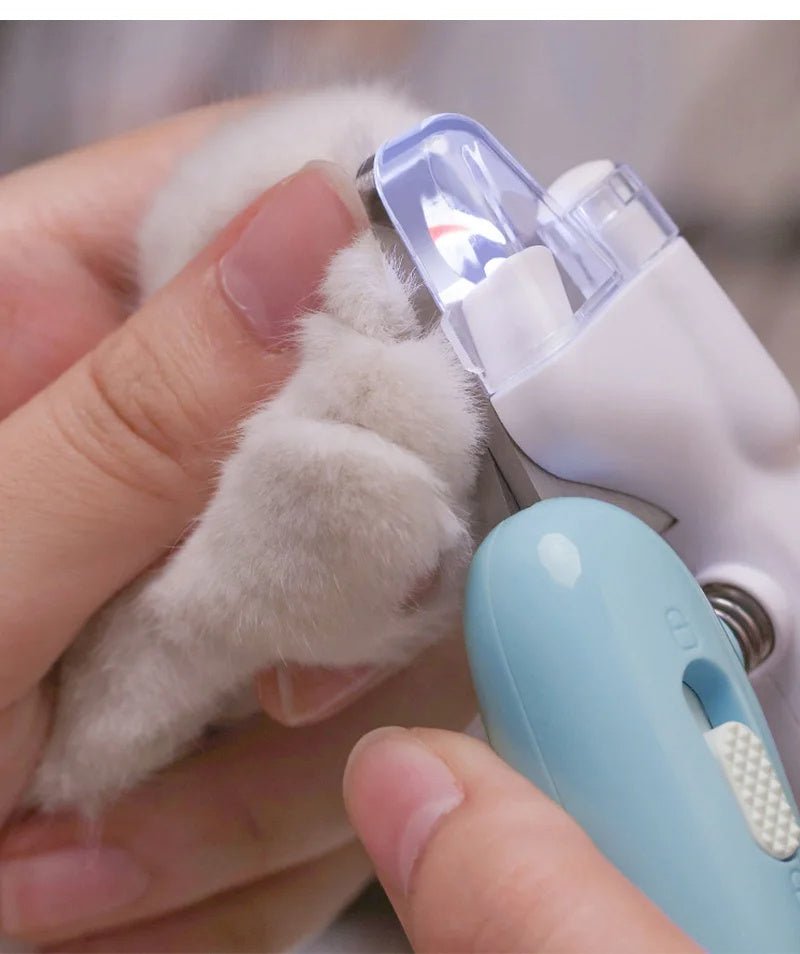 “LED Electric Pet Nail Clippers – Dog & Cat Nail Grinder for Safe Grooming, Professional Pet Nail Care Tool” - RELUX.STORE