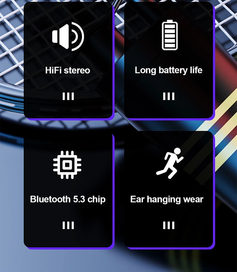 Lenovo LP75 Sports Wireless Earphones – Bluetooth 5.3 TWS Headphones with Mic, Button Control, LED Power Display & HiFi Stereo Sound - RELUX.STORE