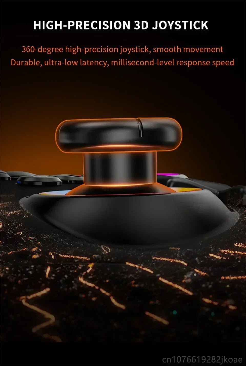 "Lenovo S02 Wireless Bluetooth Controller – Six - Axis Dual Vibration Gamepad for Nintendo Switch, PC, Android TV & iOS" - RELUX.STORE