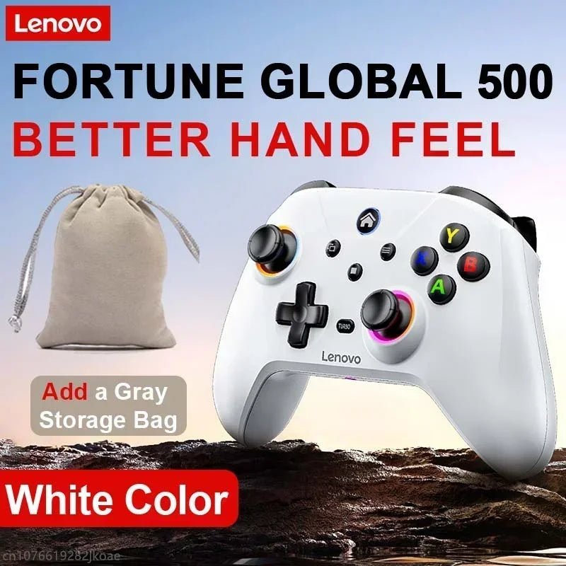 "Lenovo S02 Wireless Bluetooth Controller – Six - Axis Dual Vibration Gamepad for Nintendo Switch, PC, Android TV & iOS" - RELUX.STORE
