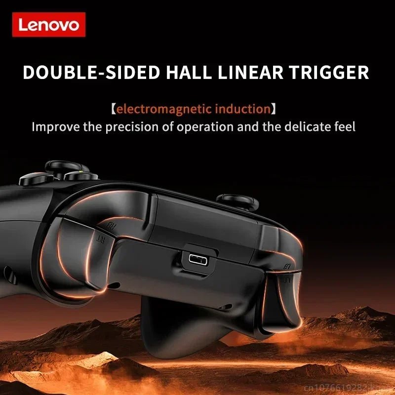 "Lenovo S02 Wireless Bluetooth Controller – Six - Axis Dual Vibration Gamepad for Nintendo Switch, PC, Android TV & iOS" - RELUX.STORE