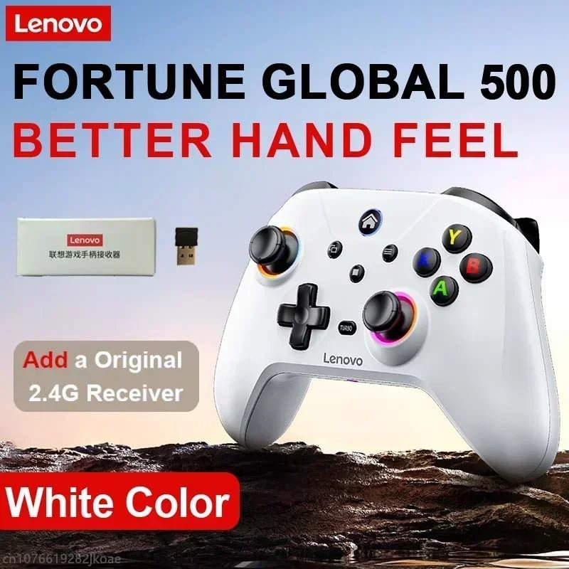 "Lenovo S02 Wireless Bluetooth Controller – Six - Axis Dual Vibration Gamepad for Nintendo Switch, PC, Android TV & iOS" - RELUX.STORE